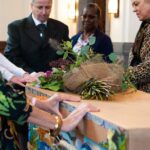 Photo Coffin, flowers